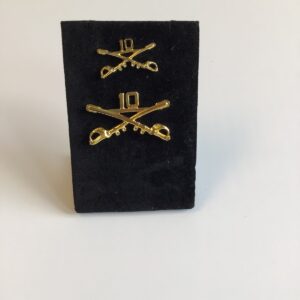 10th Cross Sabers Pin